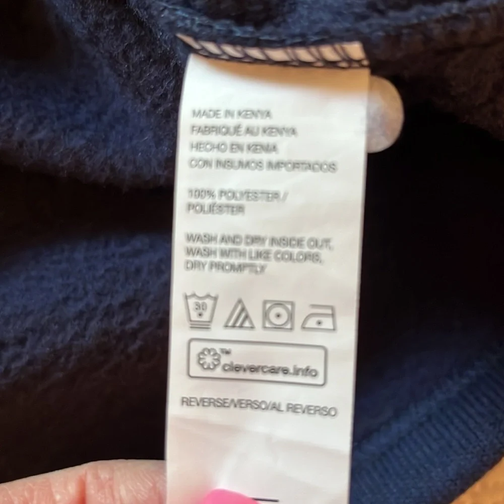 NWT Izod Fleece Lined Quarter Zip Pullover - Picture 10 of 10